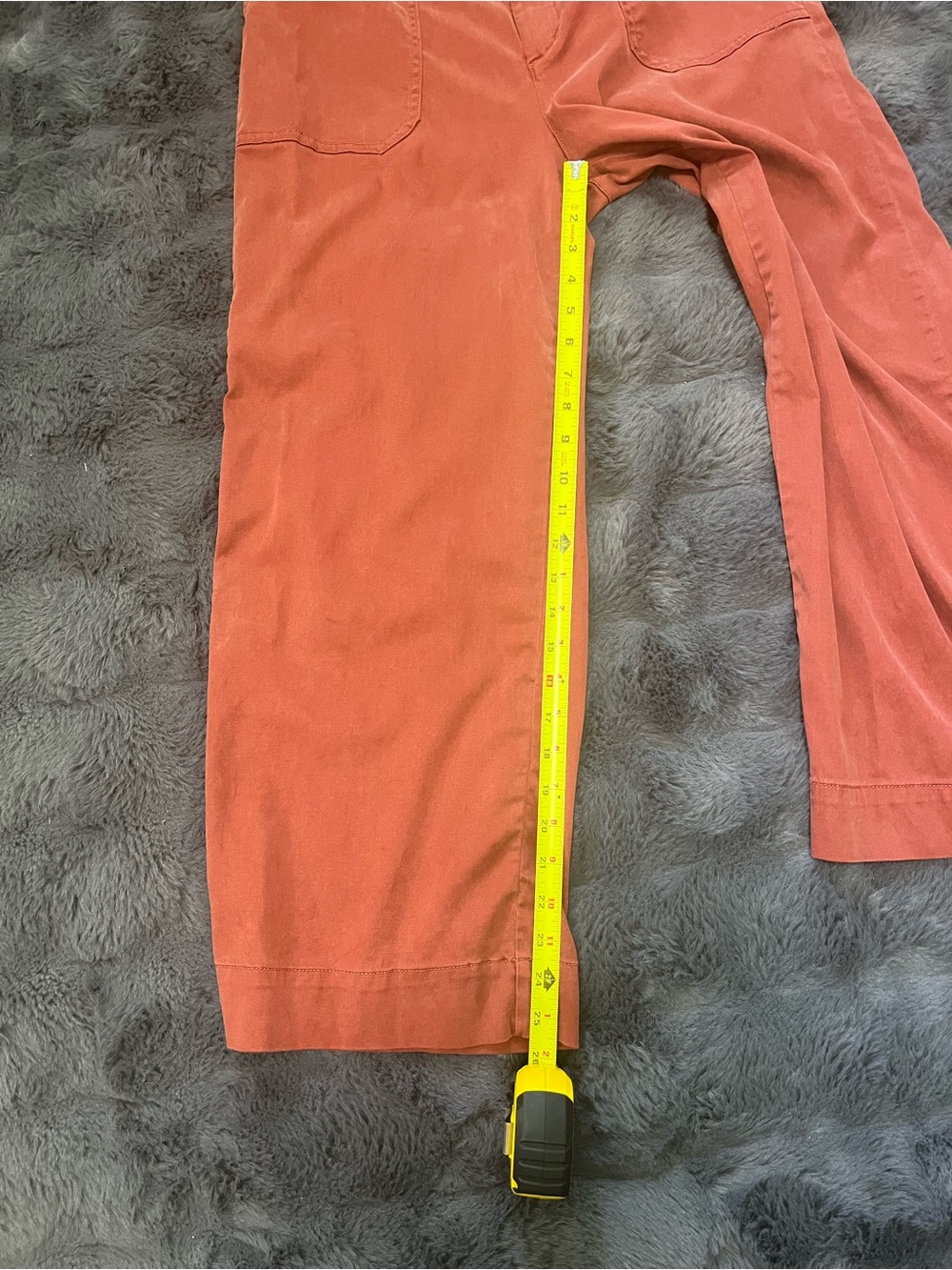 Joie Woman’s wide leg pants Terracotta Lyocell/Cotton Size 8 - Picture 12 of 13